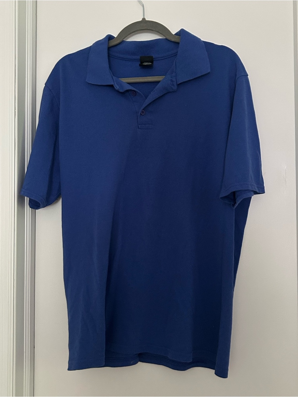 Hanes Men's Royal Blue Polo Shirt